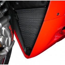 Afbeeldingen van Radiatorcover LOWER zwart Evotech Performance Ducati Panigale 1199 '12-15