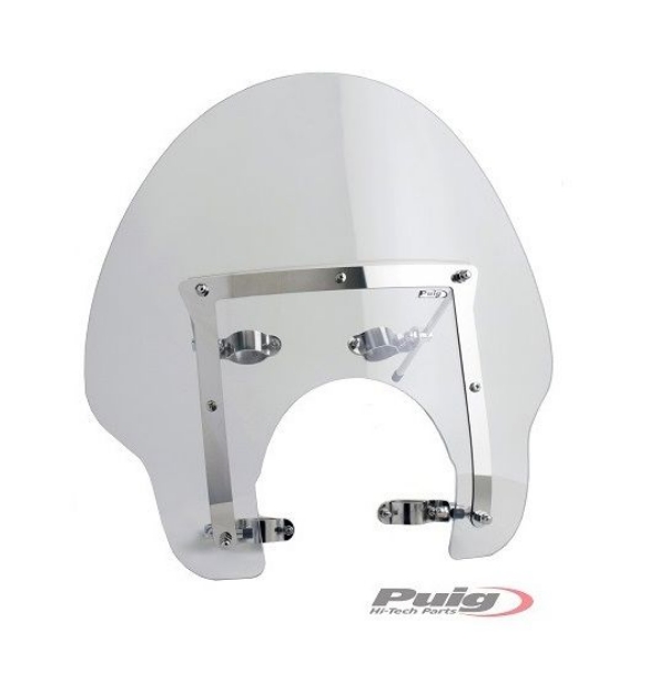 Afbeeldingen van Windscherm model America 2 transparant Puig