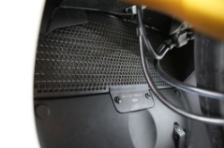 Afbeeldingen van Radiatorcover UPPER zwart Evotech Performance Ducati Panigale 1199 S '12-15