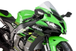 Afbeeldingen van Side Spoiler Downforce Sport Puig Kawasaki ZX10-R / SE / RR '11-20 - rood