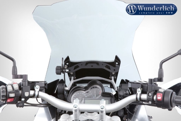 Afbeeldingen van Additional screen reinforcement R1200GS LC - black BMW R1200GS LC/Adventure Wunderlich