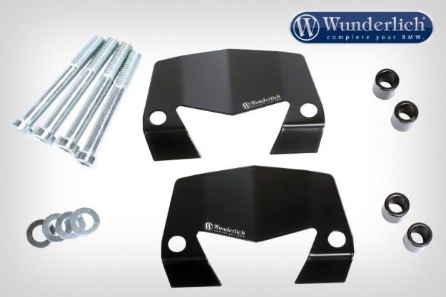 Afbeeldingen van Brake calliper dirt trap diverse BMW modellen - black Wunderlich