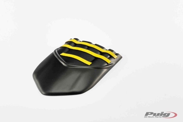 Afbeeldingen van Achterspatbord verlenger mat zwart voor het originele spatbord Suzuki GSX-S1000/F '15-'21