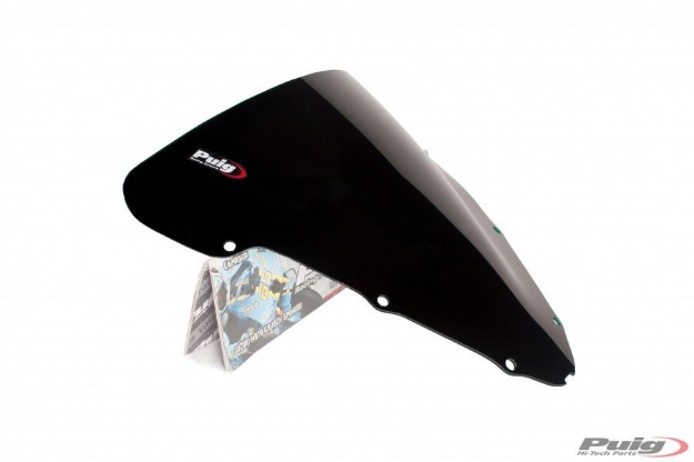 Afbeeldingen van Vervangingsruit Puig Jetstream Honda CBR600F '01-'10/ Sport '01-'02-zwart