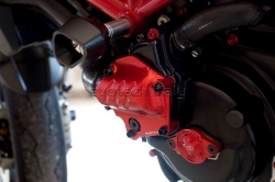 Afbeeldingen van Waterpomp Protector links Evotech voor diverse Ducati modellen