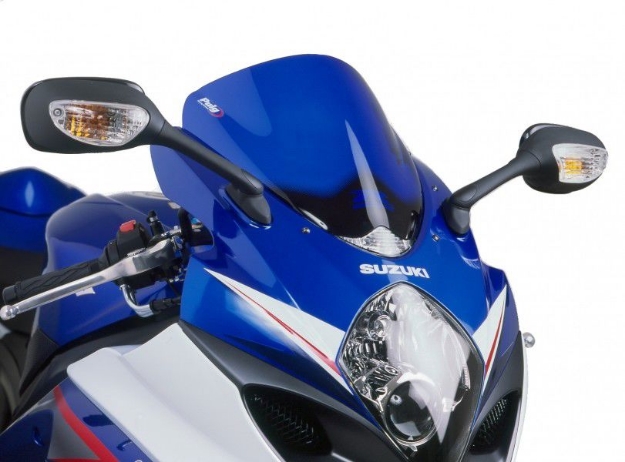 Afbeeldingen van Vervangingsruit Puig Jetstream Suzuki GSX-R1000 '07-'08-blauw