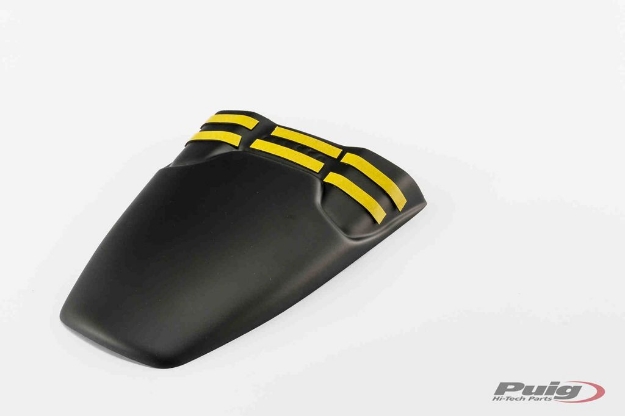 Afbeeldingen van Achterspatbord verlenger mat zwart voor Yamaha MT-07 / Tracer 7