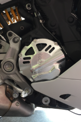 Afbeeldingen van Koppeling protector rechts Evotech voor Ducati SuperSport '17-