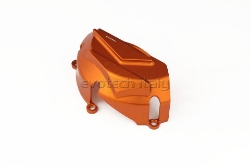 Afbeeldingen van Engine protector links oranje Evotech KTM 790 Duke '18- oranje