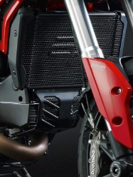 Afbeeldingen van Radiator and engine guard protector set Evotech Performance Ducati Hypermotard 821 SP '13-15