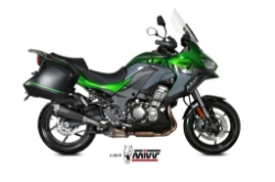 Afbeeldingen van MIVV Delta Race Black RVS demper Kawasaki Versys 1000 '19-24