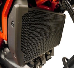 Afbeeldingen van Radiatorcover zwart Evotech Performance Ducati Hypermotard 939 '16-19