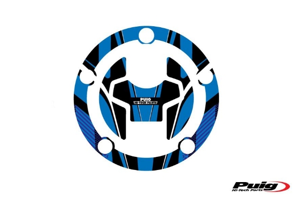 Afbeeldingen van Tankdopcover Radikal Puig voor Suzuki GSX-S125 '17--Blauw
