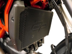 Afbeeldingen van Radiatorcover zwart Evotech Performance Ducati Hypermotard 939 SP '16-18