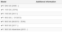 Afbeeldingen van Heel Guards Â»EXTREMÂ« right diverse BMW modellen - black-silver Wunderlich