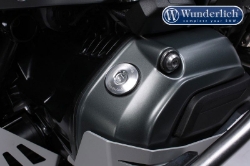 Afbeeldingen van Safety oil filler plug diverse BMW modellen - silver Wunderlich