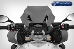 Afbeeldingen van Flowjet windshield Â»SPORTÂ« BMW R1200RS LC - smoked grey Wunderlich