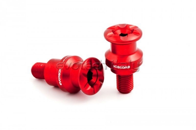 Afbeeldingen van Bobbin-kit Evotech M10x1,25 rood
