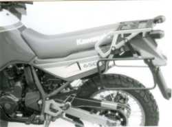 Afbeeldingen van Kofferrek zwart Hepco&Becker Kawasaki KLR650 TENGAI