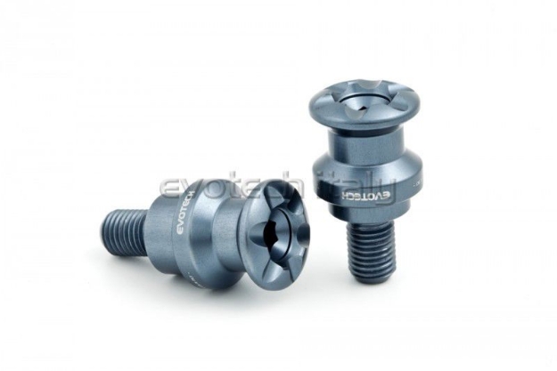 Afbeeldingen van Bobbin-kit Evotech M10x1,25 titanium