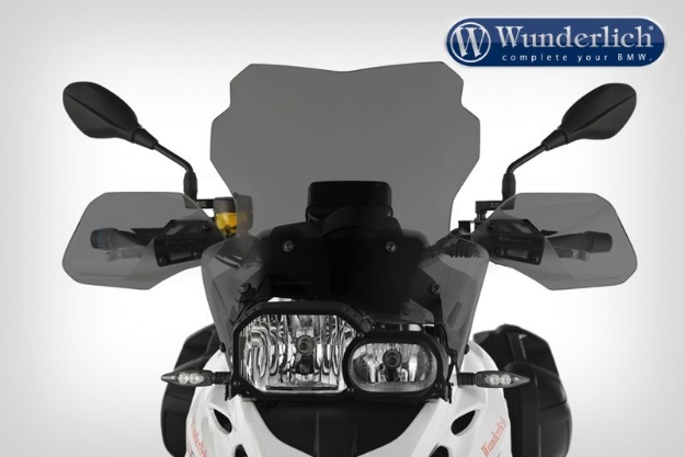 Afbeeldingen van Windscreen Â»RAID VARIOÂ« BMW F800GS Adventure '13-- licht getint Wunderlich