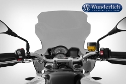 Afbeeldingen van Windscreen Â»RAID VARIOÂ« BMW F800GS Adventure '13-- licht getint Wunderlich