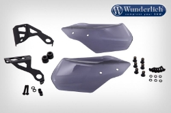 Afbeeldingen van Hand guards CLEAR PROTECT diverse BMW modellen - smoked grey Wunderlich