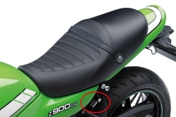 Afbeeldingen van Kofferrek zwart Lock-it Hepco&Becker Kawasaki Z900RS / Cafe '18-