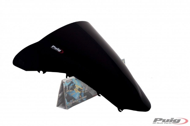 Afbeeldingen van Vervangingsruit Puig Jetstream Honda VFR800FI V-TEC '02-'13-zwart