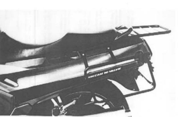 Afbeeldingen van Kofferrek zwart Hepco & Becker Kawasaki ZZR1100 '90-'92