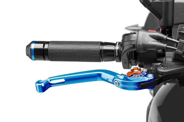 Afbeeldingen van Remhendel Puig opklapbaar blauw/oranje