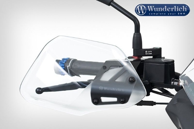Afbeeldingen van Hand guards BMW G310GS/R - clear Wunderlich