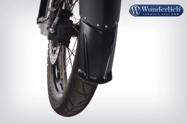 Afbeeldingen van Extenda Fender BMW F650GS '08-/ F800GS/ F800GS Adventure '13-- black Wunderlich