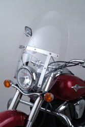 Afbeeldingen van Windscherm model America 3 transparant Puig