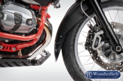 Afbeeldingen van Extender Fender front BMW R1200/Adventure -'13 - black Wunderlich