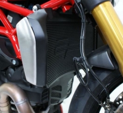 Afbeeldingen van Radiator and engine guard set Evotech Performance Ducati Monster 1200R '16-19