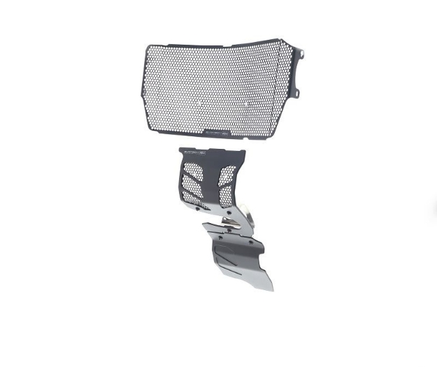 Afbeeldingen van Radiator and engine guard set Evotech Performance Ducati Monster 821 Stealth '19-20