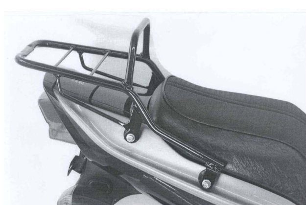 Afbeeldingen van Topdrager zwart Hepco&Becker Kawasaki ZRX1200/ R/ S