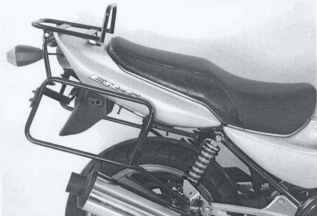 Afbeeldingen van Kofferrek zwart Hepco & Becker Kawasaki ER-5 '01-'05