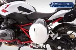 Afbeeldingen van Helmet anti-theft system HelmLock BMW R1200R(S) LC - silver Wunderlich