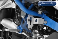 Afbeeldingen van Foot protectors CLEAR PROTECT diverse BMW modellen - smoked grey Wunderlich