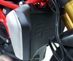 Afbeeldingen van Radiatorcover zwart Evotech Performance Ducati Monster 1200 '13-16