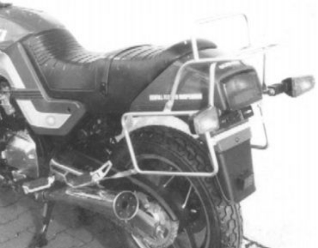 Afbeeldingen van Kofferrek zwart Hepco & Becker Suzuki GSX750 EF / ES