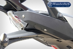 Afbeeldingen van Tail fairing cover plugs BMW R1200R(S) LC - black Wunderlich
