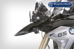 Afbeeldingen van LED additional headlight â€œMicroFlooterâ€ BMW F700GS -'16/ F800GS '12-'16 - black Wunderlich
