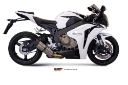 Afbeeldingen van MIVV titanium Power Evo compleet systeem met Suono titanium demper Honda CBR1000RR '08-