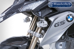 Afbeeldingen van Protective grate for auxiliary Microflooter headlights diverse BMW modellen - silver Wunderlich