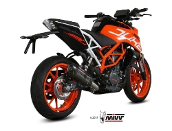 Afbeeldingen van MIVV Suono Steel Black KTM Duke 125/390 / Duke 125/390 '17-