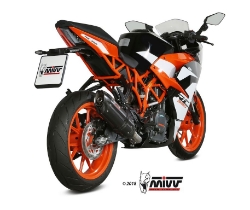 Afbeeldingen van MIVV Suono Steel Black KTM Duke 125/390 / Duke 125/390 '17-