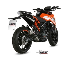 Afbeeldingen van MIVV steel black GP demper KTM Duke 125 '17-